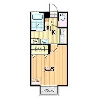 メゾンS【2階】の間取り