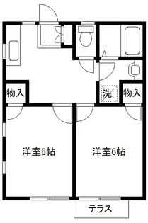 ヴェール・U【1階】の間取り