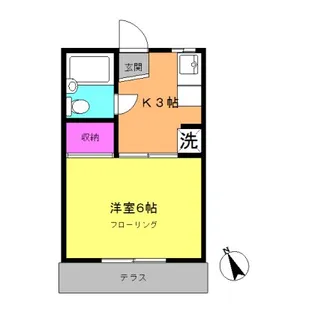 アネックス内田【1階】の間取り