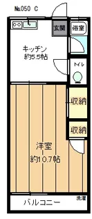 いちゑもん荘【2階】の間取り