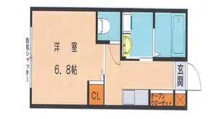 AMP es Wajiro【1階】の間取り