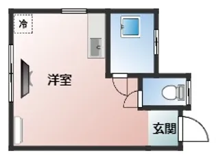 グリーンハイツ【2階】の間取り
