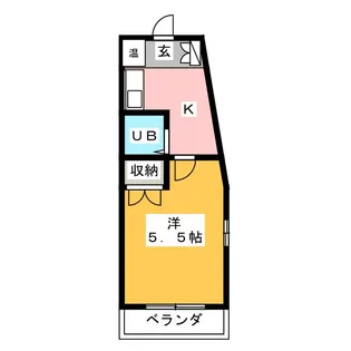 アビテ新守山【4階】の間取り