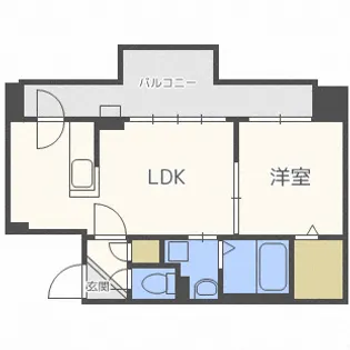 MODENA表参道【5階】の間取り