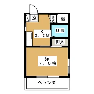 アリスハイツ【3階】の間取り