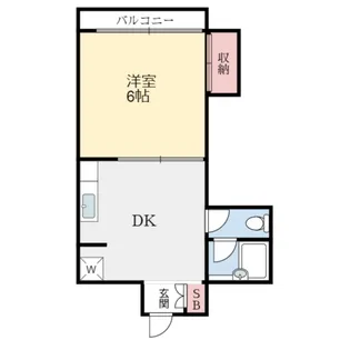 ハイムTK【3階】の間取り
