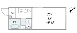 PONANT IKEBUKURO【2階】の間取り