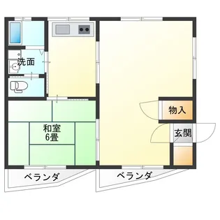 駒崎ビル【2階】の間取り
