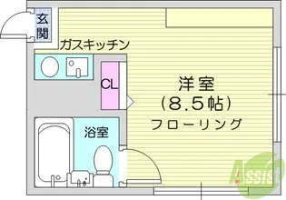サンポート・6【2階】の間取り
