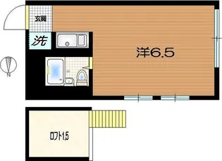 スターシェモア代田橋【2階】の間取り