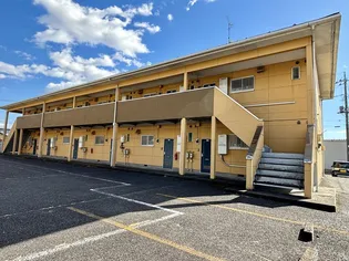 栃木県河内郡上三川町しらさぎ1【アパート】の外観