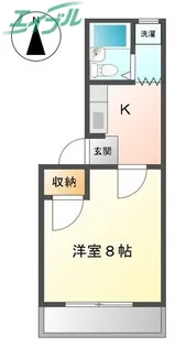 アーバンハイツミスギ【2階】の間取り