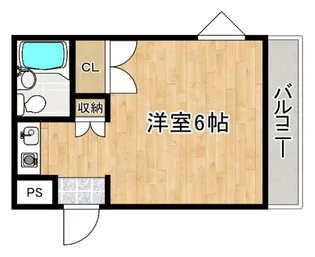 ウエストコート【4階】の間取り