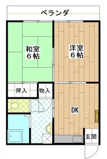 ハーモニーハウス【1階】の間取り