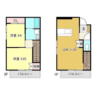 高知県高知市愛宕町4【一戸建】の間取り