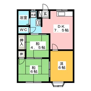 URBAN LIME【1階】の間取り