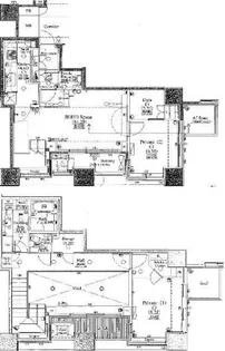 THE TOWERS DAIBA【4階】の間取り