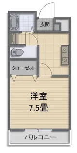 グラデーションダイヤ【2階】の間取り