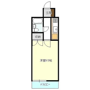 グリーンビレッジ盛岡C棟【2階】の間取り