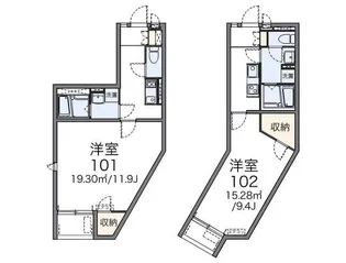 レオネクスト太田川【2階】の間取り
