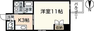 ヴァンサンク堺町【6階】の間取り