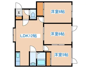 AMハイツ【2階】の間取り