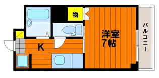 グランデュール旭川【3階】の間取り