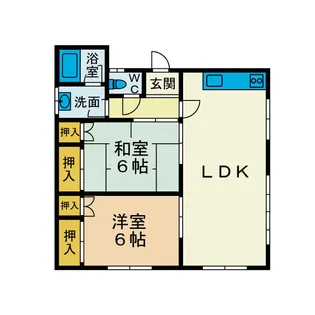 ウェルハイツ【2階】の間取り