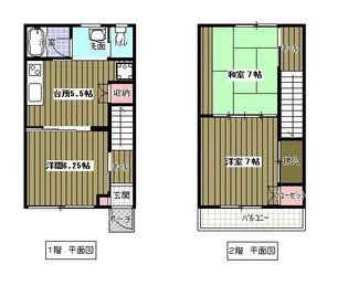 福島県郡山市静西1【一戸建】の間取り