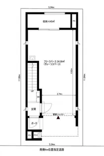 東京都国分寺市東恋ヶ窪2【一戸建】の間取り