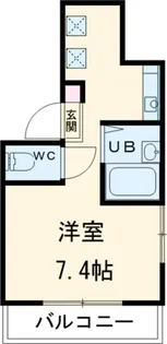 オータムバレー新小岩【3階】の間取り