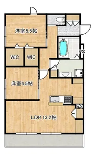 (仮称)千年メゾン【2階】の間取り