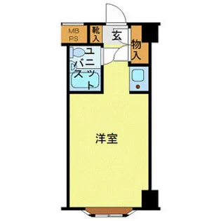 ハローレジデンス西葛西【4階】の間取り