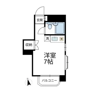 ヘリテイジVII【3階】の間取り