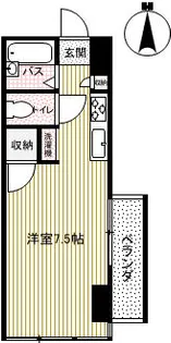 タイムズスクエア【4階】の間取り