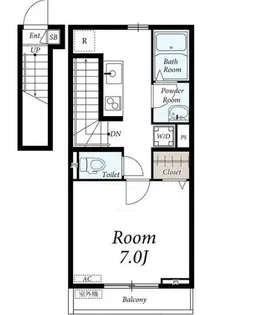 リブリ・サンビレッジ【2階】の間取り