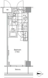 ザ・パークハビオ高円寺【4階】の間取り