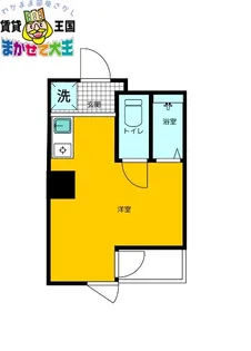 城門ビル【3階】の間取り