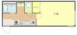 フェリチタ鶴見【3階】の間取り