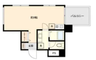 ウエストインパート3【6階】の間取り