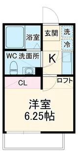 カーサ蒔田【3階】の間取り