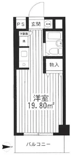 マーベラスパレス【6階】の間取り