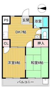 埼玉県川口市並木1【マンション】の間取り