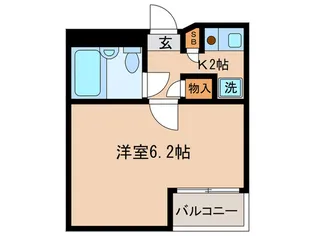 河田町モンプチ【2階】の間取り