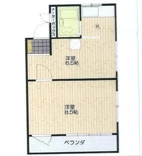 ガーデンパレス【3階】の間取り