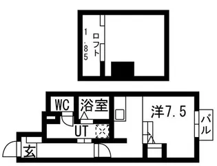 あんしん+奥本町08-1085【1階】の間取り