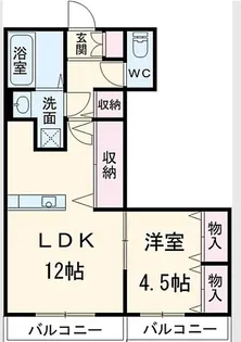 埼玉県さいたま市南区文蔵2【マンション】の間取り