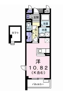 愛知県大府市柊山町4【アパート】の間取り
