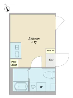 OperaGarden(オペラガーデン)【3階】の間取り