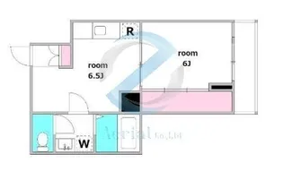 東京都江戸川区西葛西6【アパート】の間取り